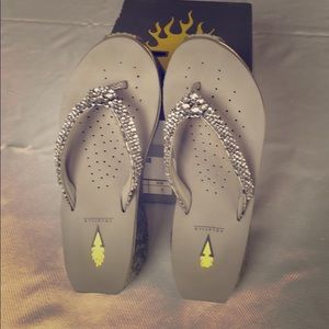 Volatile wedge sandals